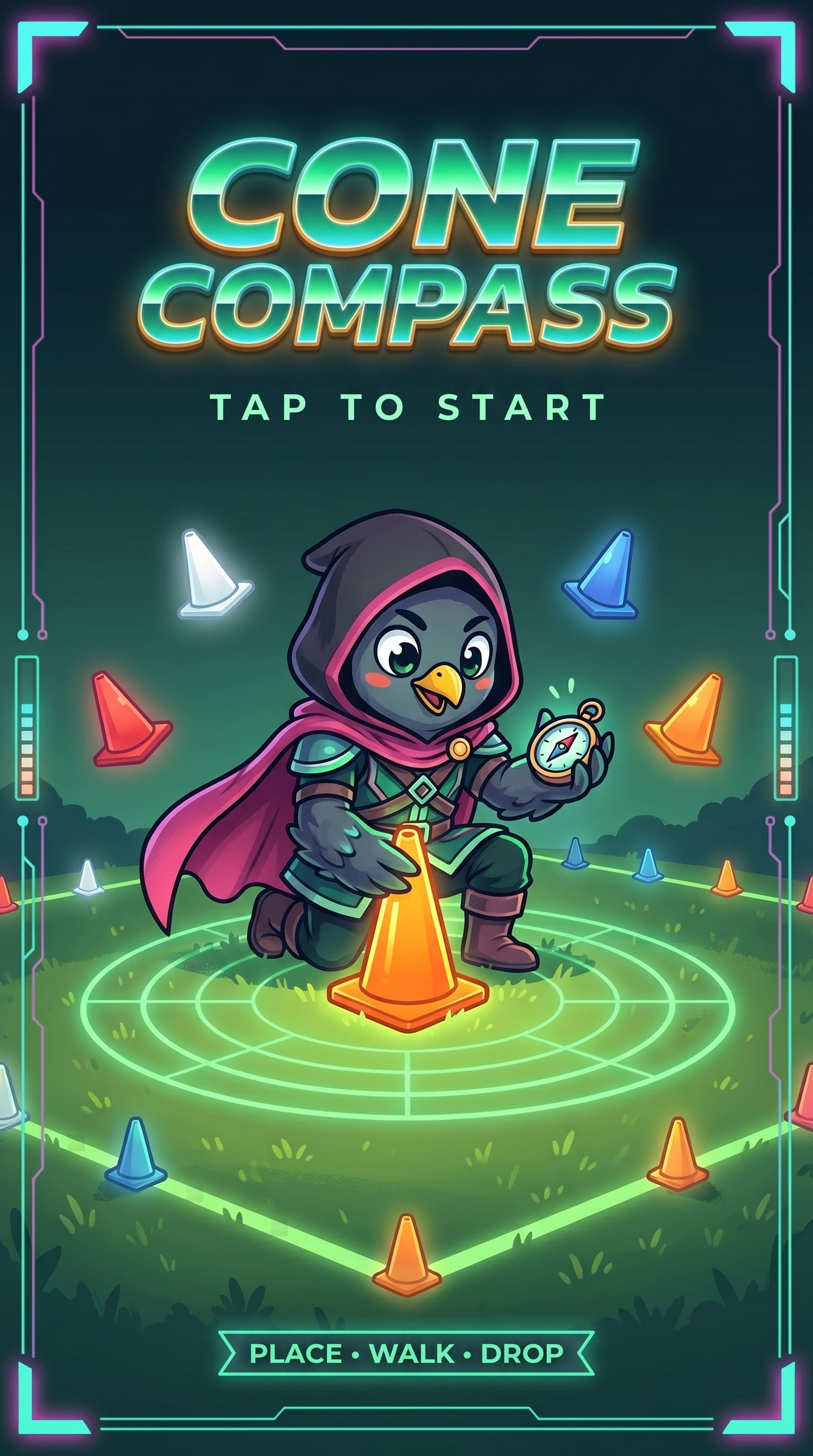 Cone Compass splash